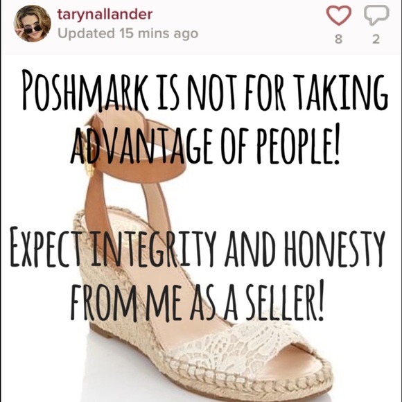 Poshmark is not for bamboozling people!