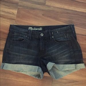Madewell jean shorts