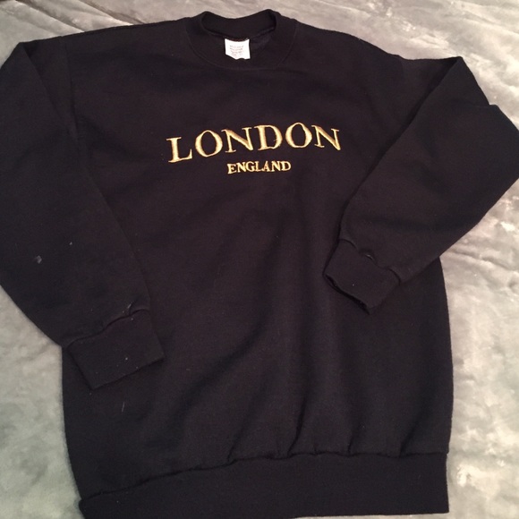 Vintage Tops - London England pullover