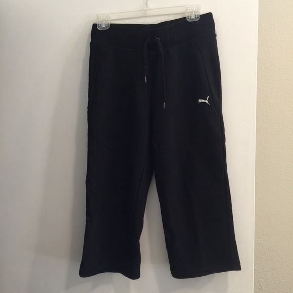 Puma black capris. Size Small.