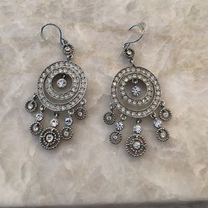Crystal drop earrings