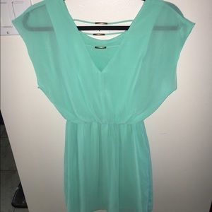 Seafoam green dress