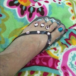 Pedi Princess Flip Flops - Size L(9-10)