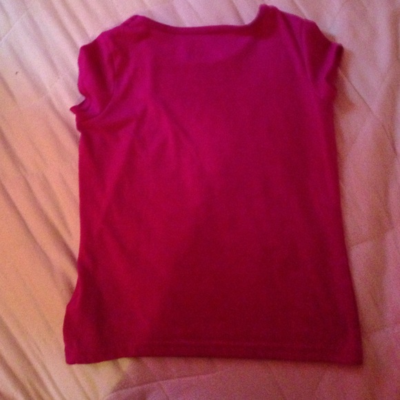Purple pajama tee shirt size 7/8 - Picture 2 of 2