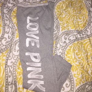 Pink Victoria Secret sweatpants