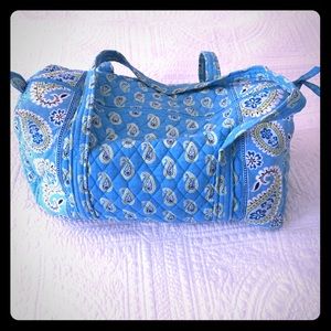 Small Duffel in retired Bermuda Blue