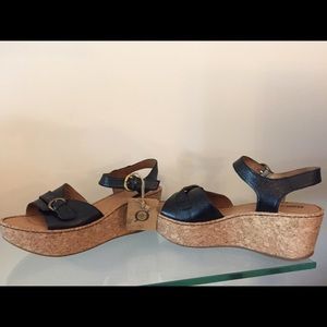 Brand New, Never Worn Born Wedge Sandal