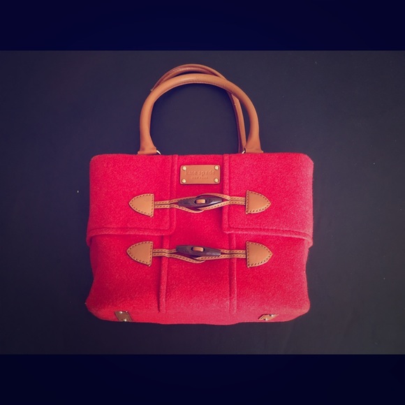 Kate Spade Wool Tote Bag