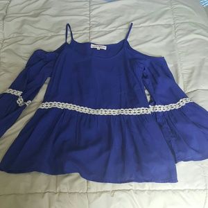 Off the shoulder blouse