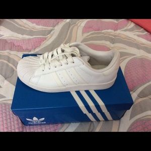 White adidas