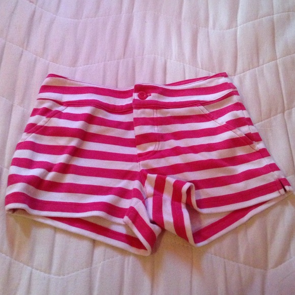 Girls pink and white striped shirts - Picture 2 of 2