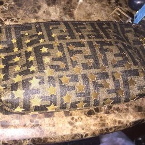 Fendi Very Rare Star Pattern Wristlet