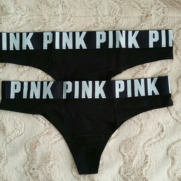 Victoria Secret PINK NWOT Thong (2 Pair)