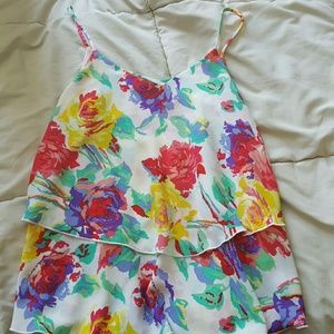 Rosy flowy blouse