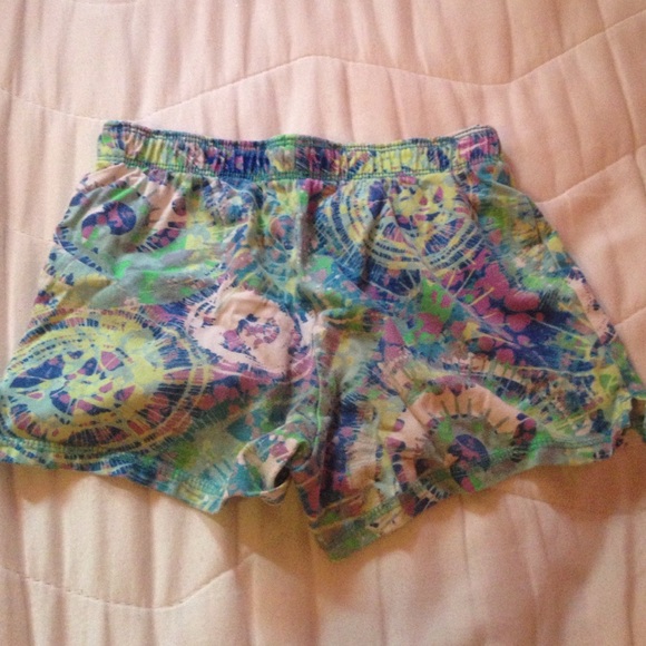 Girls "tie dye" shorts - Picture 2 of 2