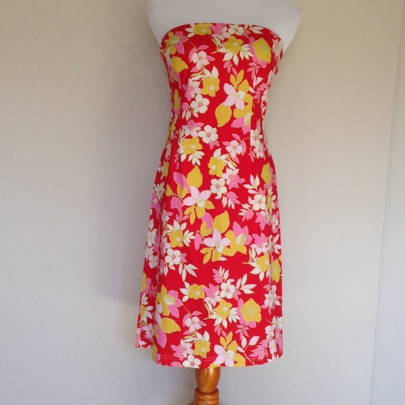 Hawaiian Print Coverup/Dress