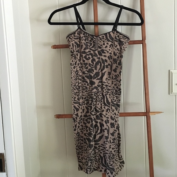 Cheetah patterned free people dress
