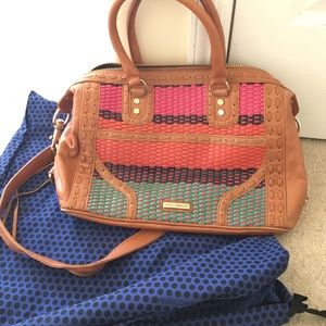 Rebecca Minkoff Multicolor MAB woven leather