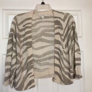 Banana Republic Cropped Open Front Cardi