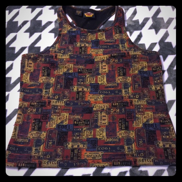 Harley Davidsob t back tank top