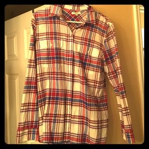 Madewell plaid shirt