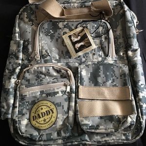 Lilian Rose MilitaryDaddy Diaper Bag