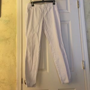 White jeggings