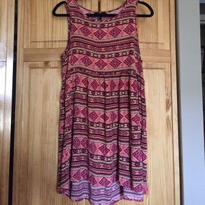 Forever 21 Tribal Print Fit & Flare Dress