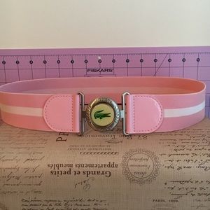🎀SALE🎀NWOT Lacoste Striped Waist Belt