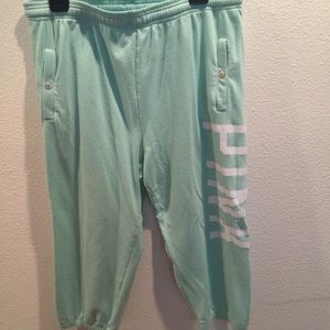 Blue ankle sweats by PINK Victoria secret