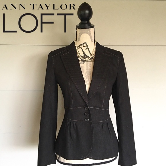 LOFT Jackets & Blazers - Ann Taylor LOFT Pinstripe Blazer