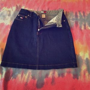 Tommy HilFiger Jean pencil skirt.