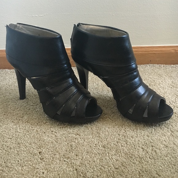 Open Toe Ankle Bootie