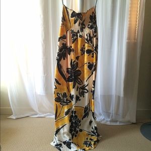 BCBG Floral Maxi Dress