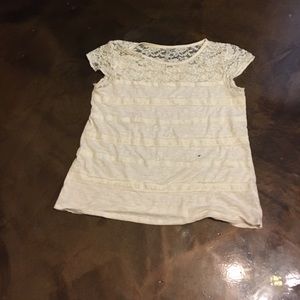 Lauren Conrad Lace Babydoll blouse XL