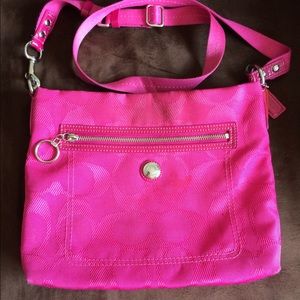 Coach cross body purse