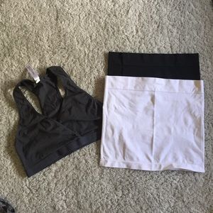 Belly bands and nursing bra