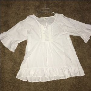 ❌SOLD❌NWOT Boho Peasant cold shoulder tunic/dress