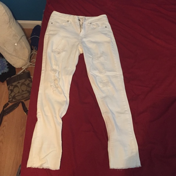 White bullhead jeans!