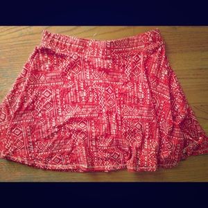 Mossimo printed M skirt
