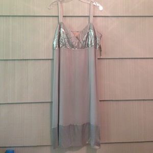 Michael Kors Silver Sequin Dress