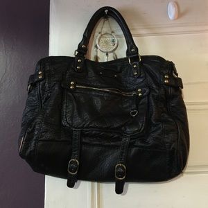 Black Satchel Bag