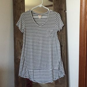 Mossimo Striped Hi-low top.