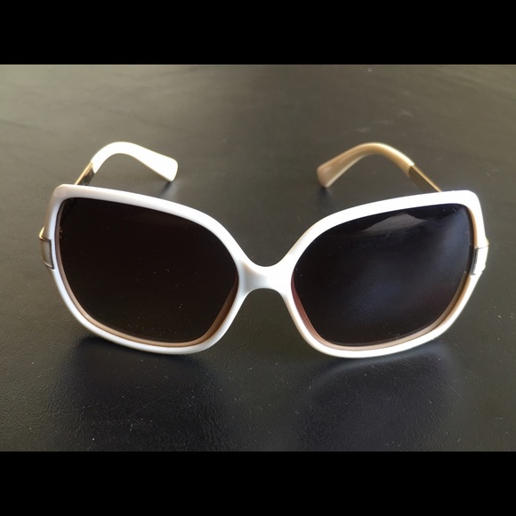 Marc by Marc Jacobs white sunglasses.