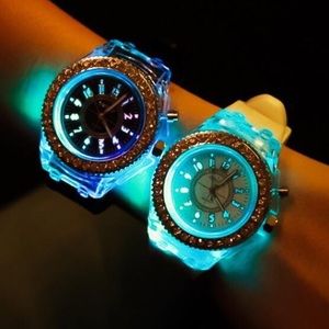 🍒JUST IN🍒  Super Cool Light Up Watch, BLACK