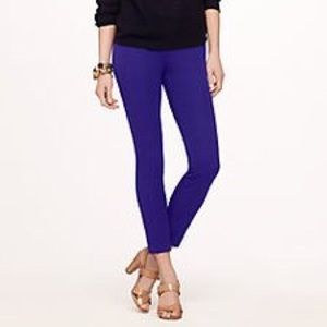 J Crew Minnie pant - size 2, cobalt blue