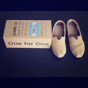 TOMS Classics Burlap, Women's US 6.5