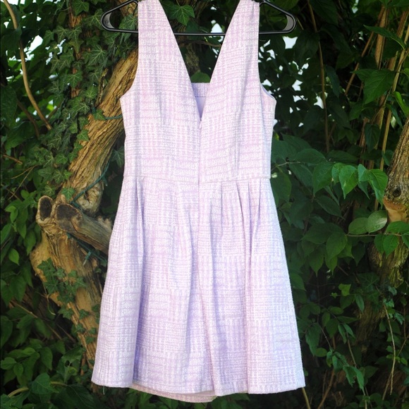NWOT Soprano Size S periwinkle and white sundress