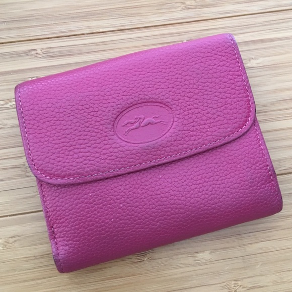 Longchamp soft leather wallet
