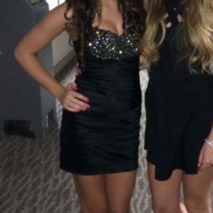 Super flattering dress. La femme. Homecoming prom